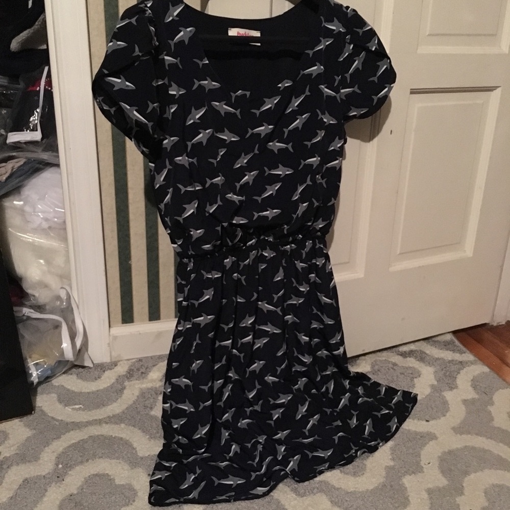 Shark lover dress by Peach Love California New!